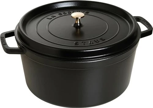 Zwilling Staub Cocotte Schmortopf rund 30cm 8.35l schwarz