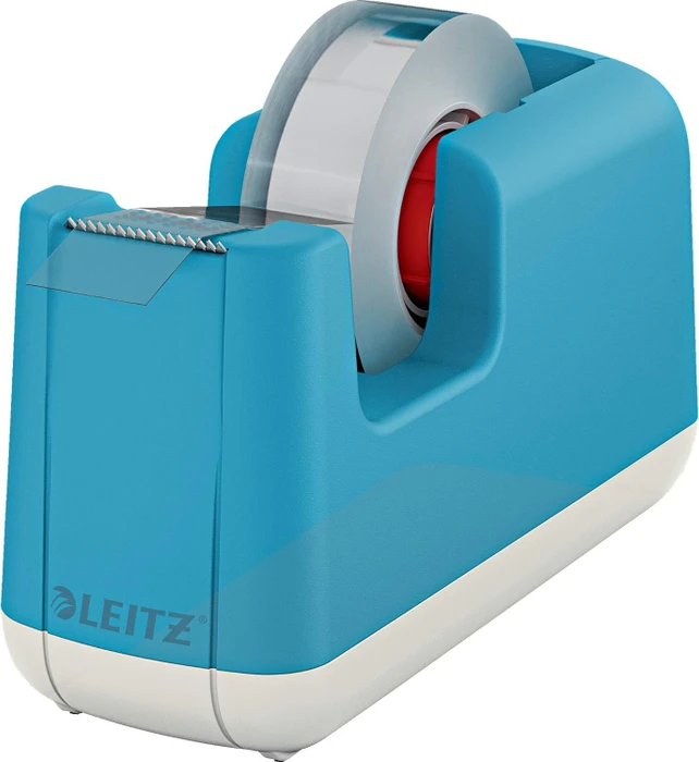 Leitz Cosy blau/weiß, Klebeband-Abroller, 19mm/33m, 1 Stück