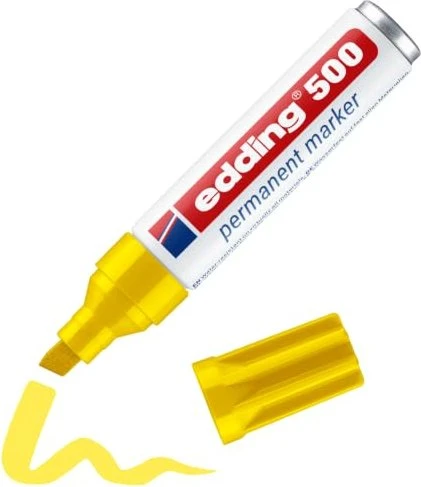 edding 500 Permanentmarker gelb
