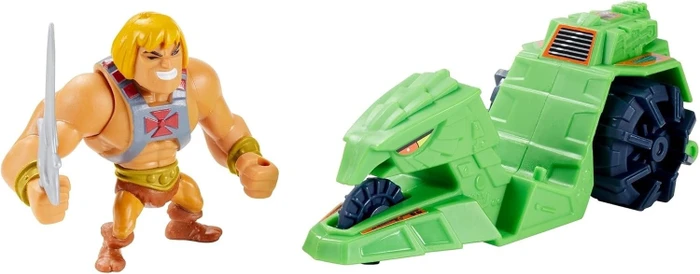 Mattel Masters of the Universe - Masterverse - Revelation Eternia Minis He-Man & Ground Ripper