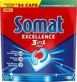 Somat Excellence 3in1 Geschirrspültabs, 84 Stück
