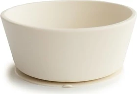 Mushie Silikon Kinderschale ivory