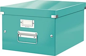 Leitz Click & Store WOW Aufbewahrungsbox mittel, A4, eisblau