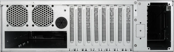 SilverStone RM31, Rackmount Server, schwarz/grau, 3HE, SFX-L
