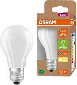Osram Ledvance LED Ultra-Efficient Classic A 60 3.8W/830 E27, 6 Stück