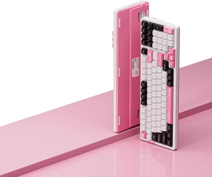 VGN V98 Pro V3 Wireless, Strawberry Bear, Daiyu Silent Linear, USB/Bluetooth, US