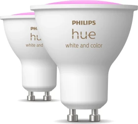 Philips Hue White and Color Ambiance 400 GU10 4.2W, 2 Stück