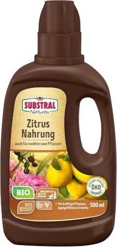 Evergreen Garden Care Substral Naturen Bio Zitrus-Nahrung für mediterrane Pflanzen, 500ml