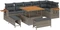 vidaXL Polyrattan Gartensofa Lounge-Set Vorschaubild