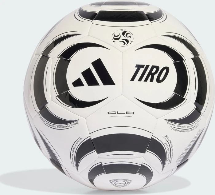 adidas Tiro Club Fußball weiß/schwarz