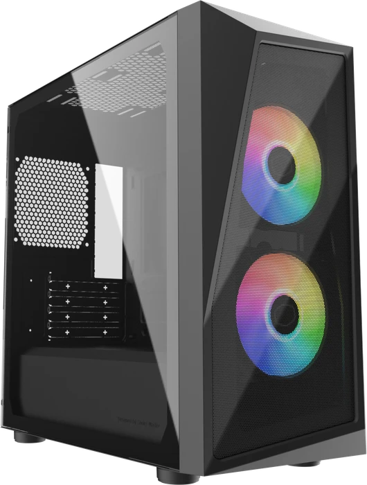 Cooler Master CMP 320, schwarz, Glasfenster
