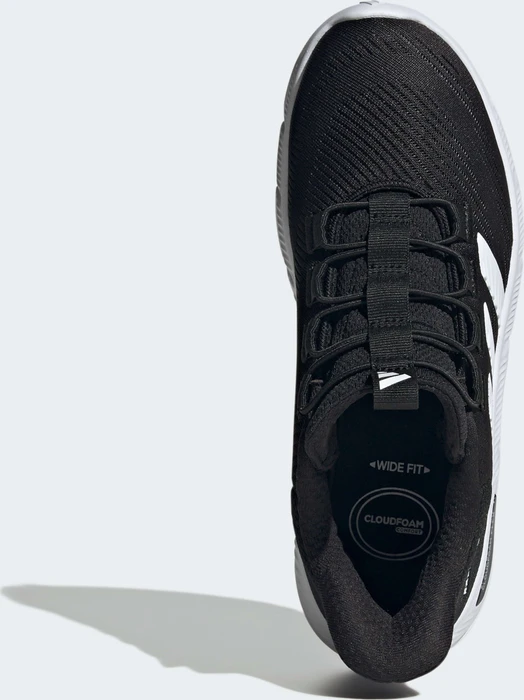 adidas Cloudfoam Flex Rapidfit core black/cloud white/silver metallic (Damen)