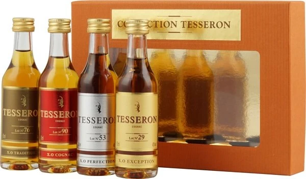 Tesseron X.O. Miniature Collection 4x 50ml