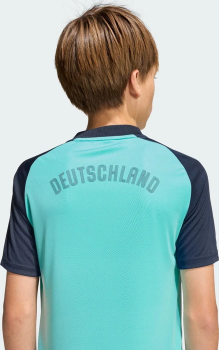 adidas FIFA WM 2026 Deutschland Auswärts Aufwärmtrikot kurzarm flash aqua (Junior)