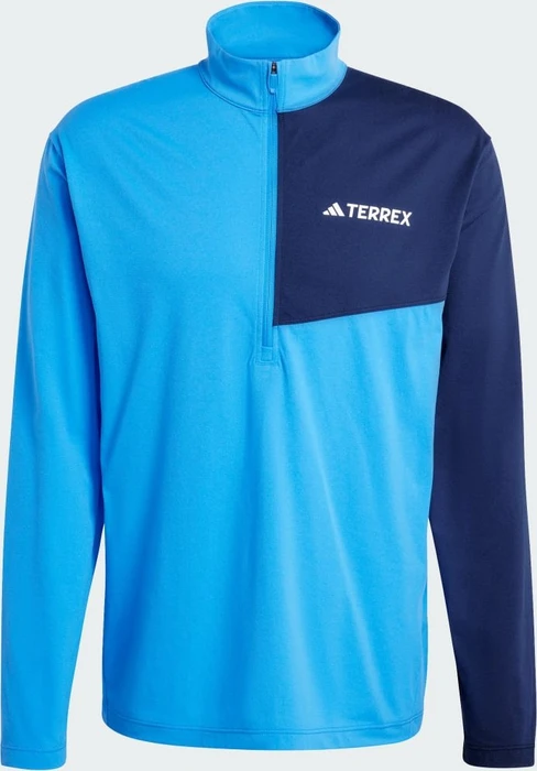 adidas Terrex Multi Climacool 1/2 Zip Funktionsshirt langarm ray blue (Herren)