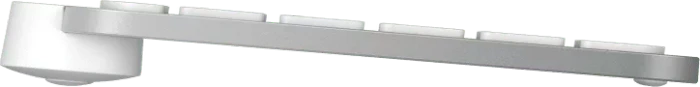 Logitech MX Keys S, Pale Gray, weiß/grau, LEDs weiß, Logi Bolt, USB/Bluetooth, DE