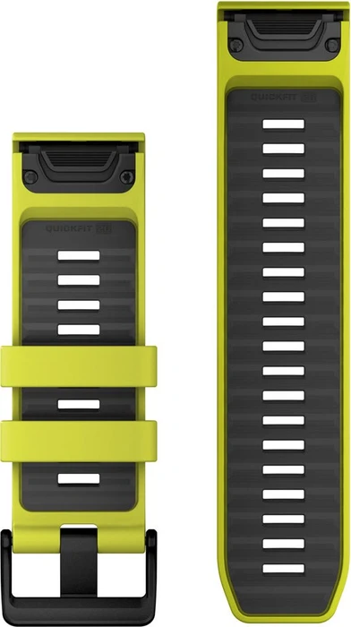 Garmin Ersatzarmband QuickFit 26 Silikon amp yellow/graphite