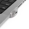 Compulocks Ledge Lock Adapter mit Sicherheitsschloss für MacBook Pro 14" (M1, M2, M3), silber/schwarz Vorschaubild
