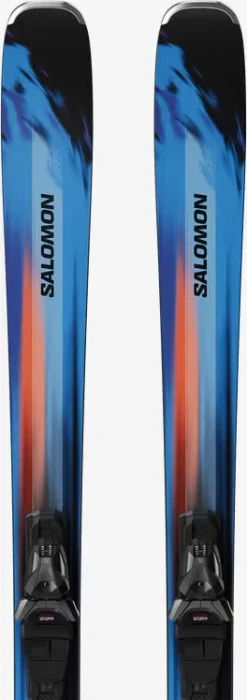 Salomon Stance 84 + MI12 azure blue/nasturtium (inkl. Bindung) (Modell 2025/2026)
