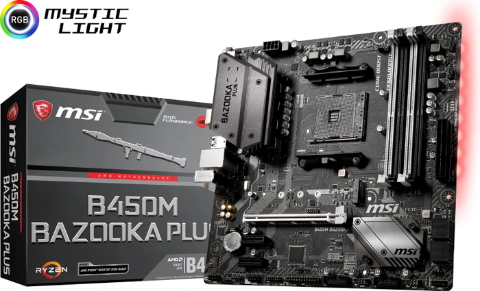MSI B450M Bazooka Plus (AMD AM4)