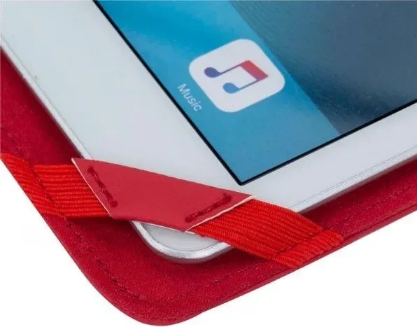 RivaCase Gatwick Kick-Stand Folio Case 3217 passend für Tablets 10.1"-11", rot