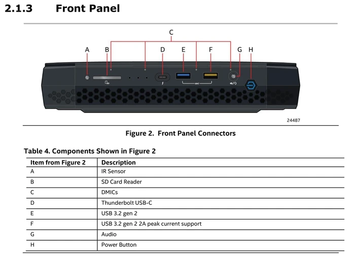 ASUS NUC 11 Enthusiast Kit - Phantom Canyon - NUC11PHKi7C / RNUC11PHKI7C002, GeForce RTX 2060, EU-Netzkabel