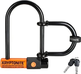 Kryptonite New-U Messenger Mini+ Bügelschloss, Schlüssel