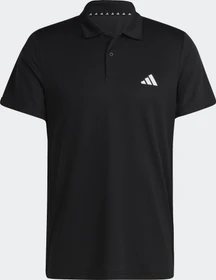 adidas Train Essentials Poloshirt kurzarm schwarz/weiß (Herren)