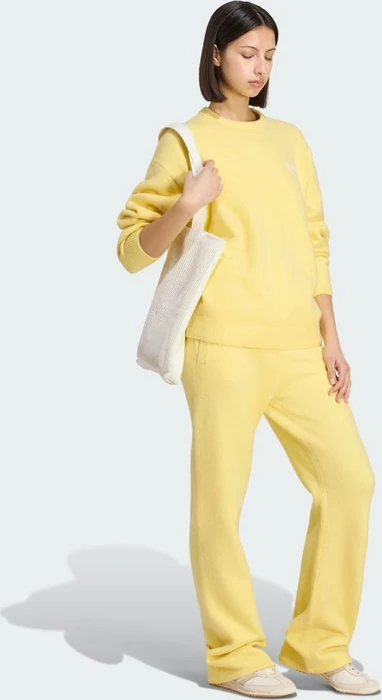 adidas Athletic Dept Sweatshirt almost yellow (Damen)