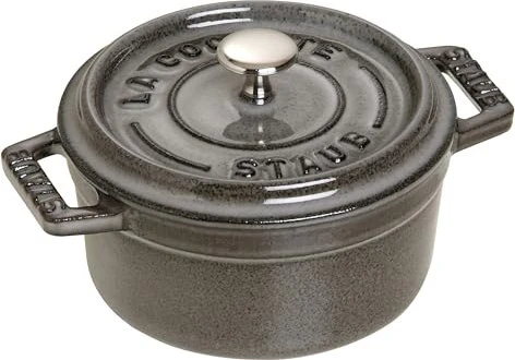 Zwilling Staub Mini-Cocotte Schmortopf rund 10cm 250ml grafitgrau
