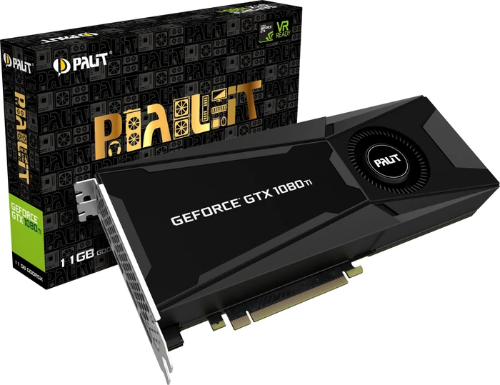 Palit GeForce GTX 1080 Ti Blower, 11GB GDDR5X, HDMI, 3x DP