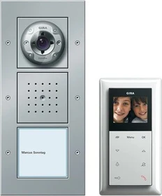 Gira Einfamilienhaus-Paket Video, Set