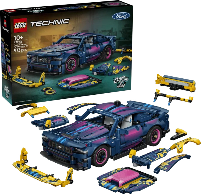 LEGO Technic - Ford Mustang GT Auto aus der Tuning-Werkstatt