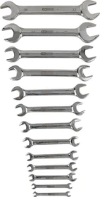 KS Tools Doppelmaulschlüssel Schraubenschlüsselsatz, 13-tlg.