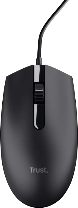 Trust TM-101 Optical Mouse schwarz, ECO zertifiziert, USB