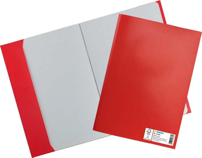 Herma Heftschoner Karton, A5, rot, 10er-Pack