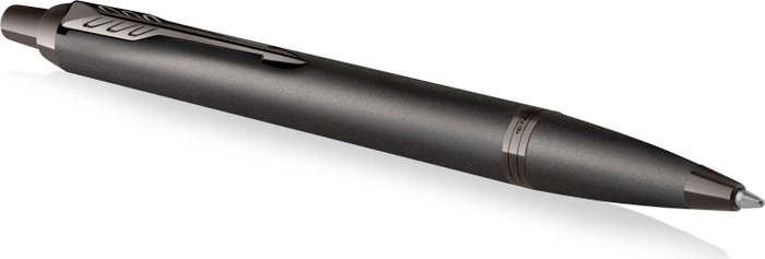 Parker IM Monochrome Kugelschreiber gun metal stainless steel, Geschenkbox
