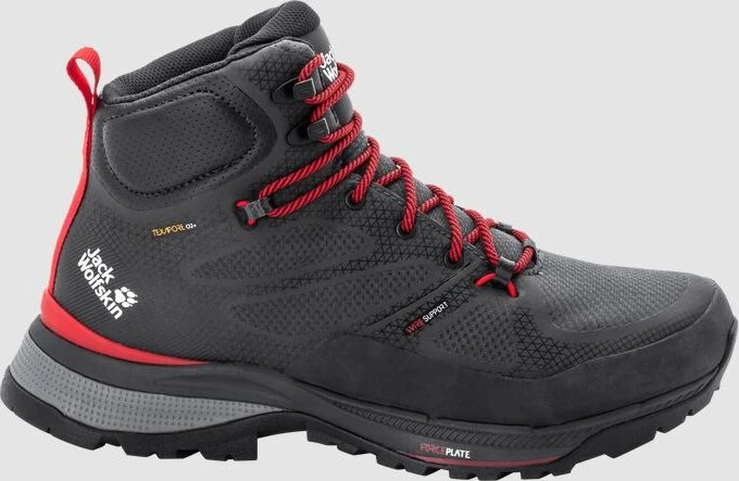 Jack Wolfskin Force Striker Texapore Mid phantom/red (Herren)