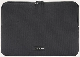 Tucano Colore2 Sleeve Schutzhülle für MacBook Air/Pro 13"-14, schwarz