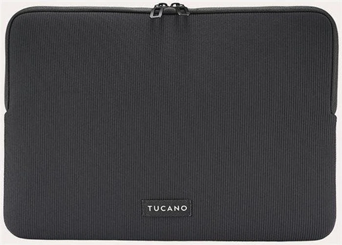 Tucano Colore2 Sleeve Schutzhülle für MacBook Air/Pro 13"-14, schwarz