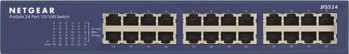 Netgear ProSAFE JFS500 Desktop Switch, 24x RJ-45