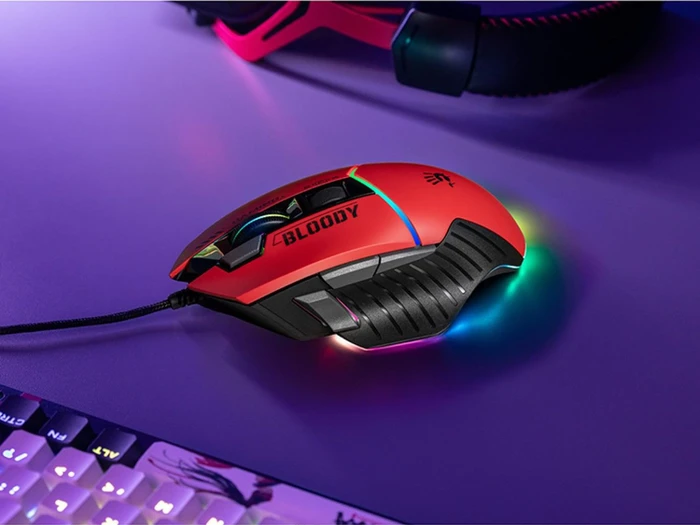 A4Tech Bloody W95 MAX Gaming Mouse Sports Red, USB