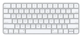 Apple Magic Keyboard 2021, silber, US (MK2A3LB/A)