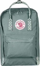 Fjällräven Kanken Laptop 15 frost green/chess pattern