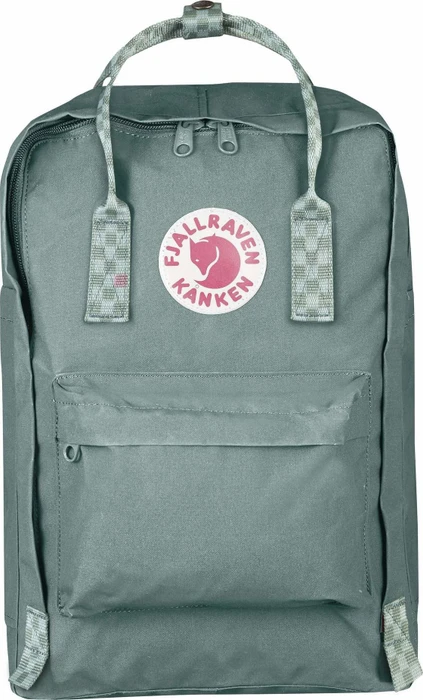 Fjällräven Kanken Laptop 15 frost green/chess pattern