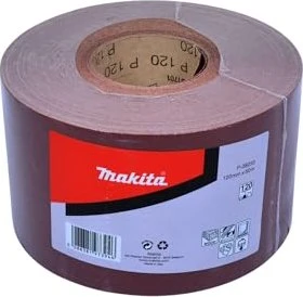 Makita Schleifblatt Sparrolle K120, 120mm x 50m, 1 Stück