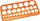 Schneider Standardgraph 45 Kreisschablone, orange (1315F)