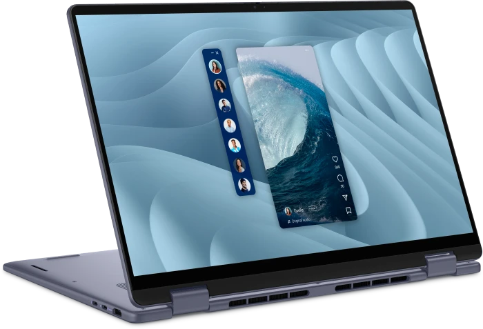 Dell 16 Plus 2-in-1 DB06250, Midnight Blue, Core Ultra 7 258V, 32GB RAM, 1TB SSD, DE