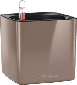 Lechuza Cube Glossy 14 smoky diamond hochglanz