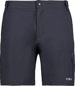 CMP Bermuda mit herausnehmbarem Einsatz und Sitzpolster Fahrradhose kurz anthrazit/danube (Herren)